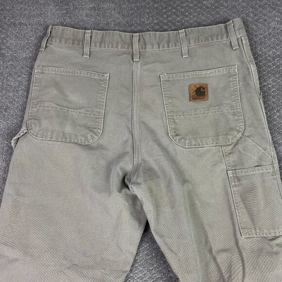 Carhartt B11 DES Carpenter Work Pants Men's 36 x 29 Canvas Cotton - Picture 7 of 15